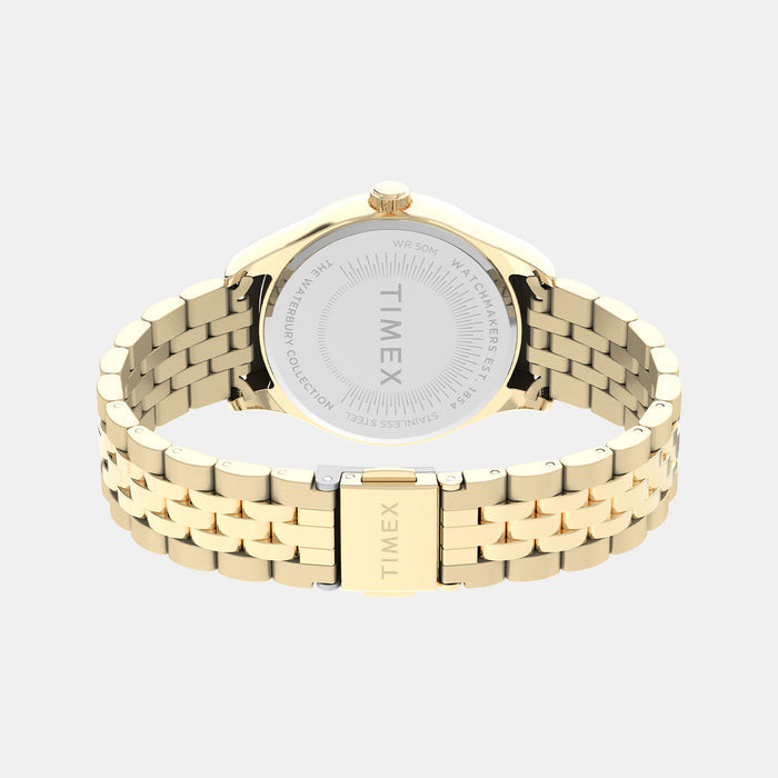 Timex 34 mm Round Quartz watch