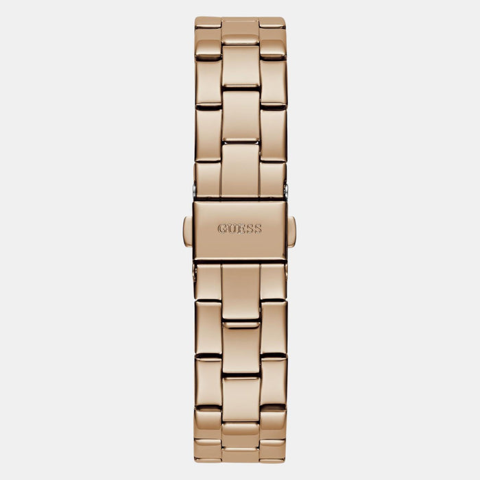 Trend Women Quartz Rose Gold Dial Analog Stainless Steel Watch Gw0675L3