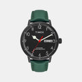 Trendline Men Quartz Black Dial Analog Leather Watch TWEG25402
