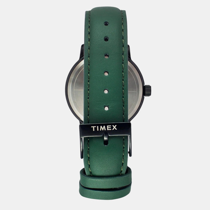 Trendline Men Quartz Black Dial Analog Leather Watch TWEG25402
