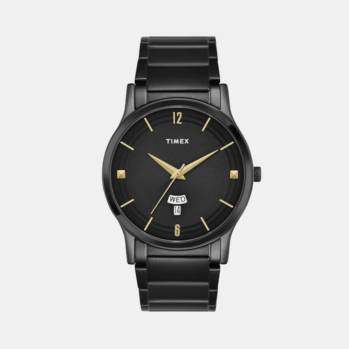 Timex Round Black Analog watch