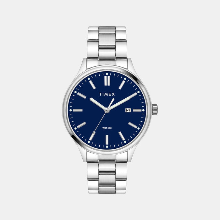 Trendline Men Quartz Blue Dial Analog Stainless Steel Watch TWEG18429