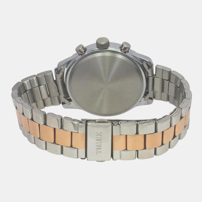 Trendline Men Quartz Blue Dial Multi-Function Stainless Steel Watch TWEG18516