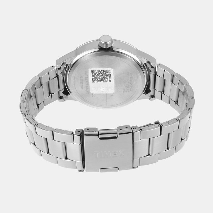 Trendline Men Quartz Blue Dial Multi-Function Stainless Steel Watch TWEG19944