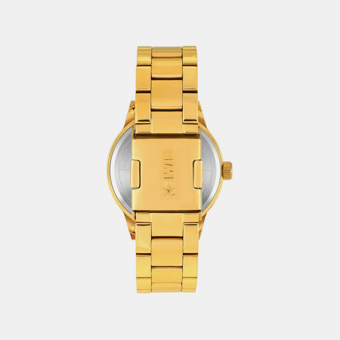 Trendline Men Quartz Champagne Dial Multi-Function Stainless Steel Watch TWEG19945
