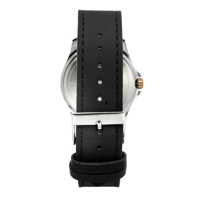 Trendline Men Quartz Green Dial Analog Leather Watch TW000X139