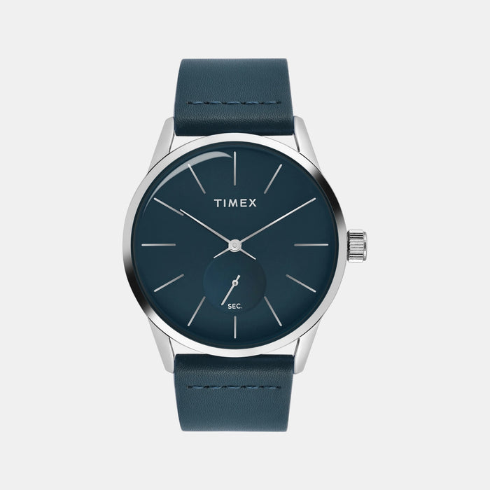 Trendline Men Quartz Green Dial Analog Leather Watch TWEG25503
