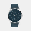 Trendline Men Quartz Green Dial Analog Leather Watch TWEG25503