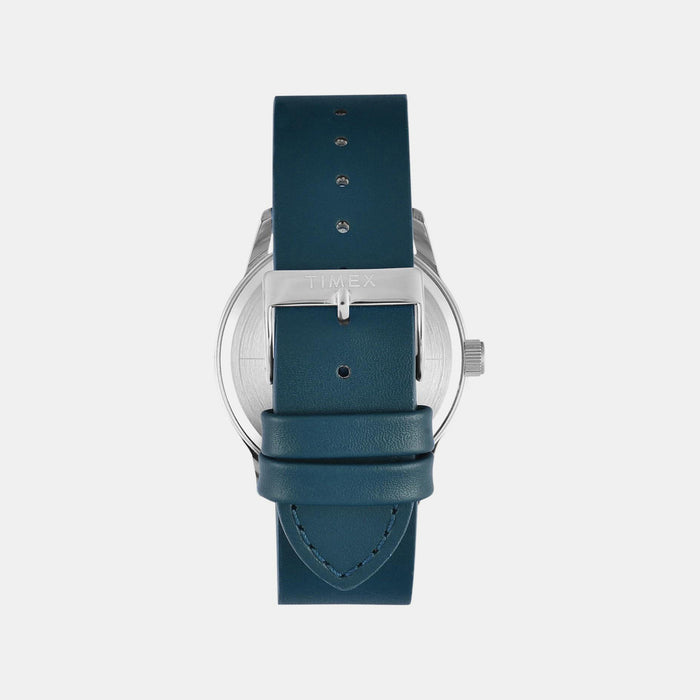 Trendline Men Quartz Green Dial Analog Leather Watch TWEG25503
