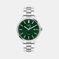Trendline Men Quartz Green Dial Analog Stainless Steel Watch TWEG18432