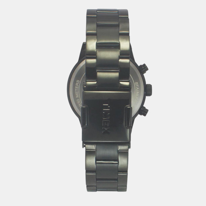 Trendline Men Quartz Green Dial Multi-Function Stainless Steel Watch TWEG19933