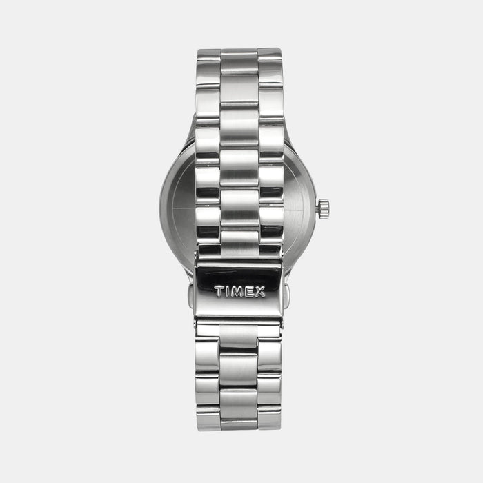 Trendline Men Quartz Red Dial Analog Stainless Steel Watch TWEG18431