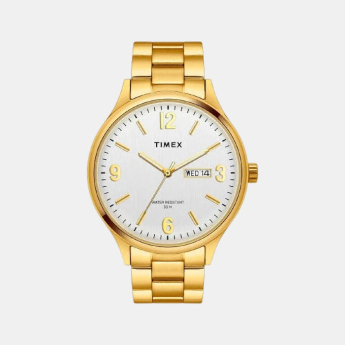 Trendline Men Quartz Silver Dial Analog Stainless Steel Watch TWEG18421