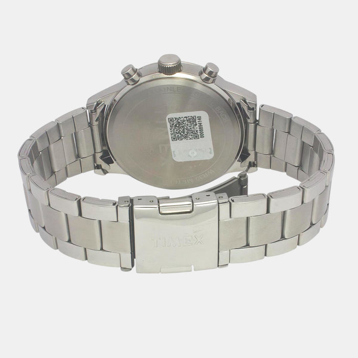 Trendline Men Quartz Teal Dial Multi-Function Stainless Steel Watch TWEG19931
