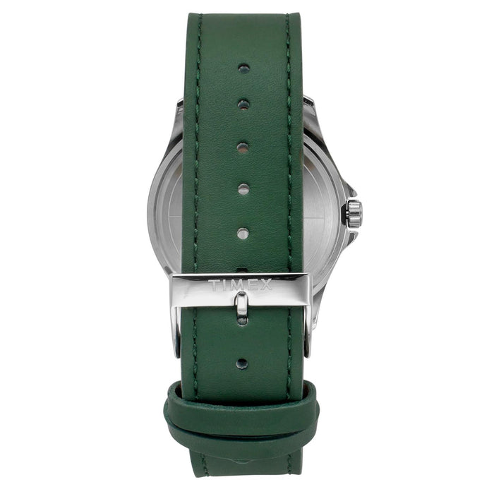 Trendline Men Quartz White Dial Analog Leather Watch TW000X138