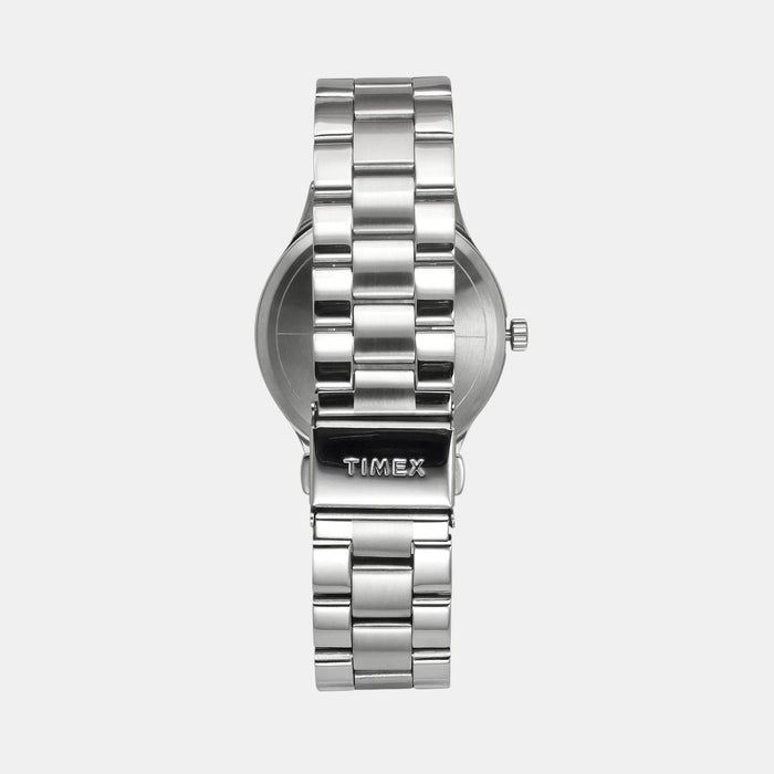Trendline Men Quartz Yellow Dial Analog Stainless Steel Watch TWEG18428