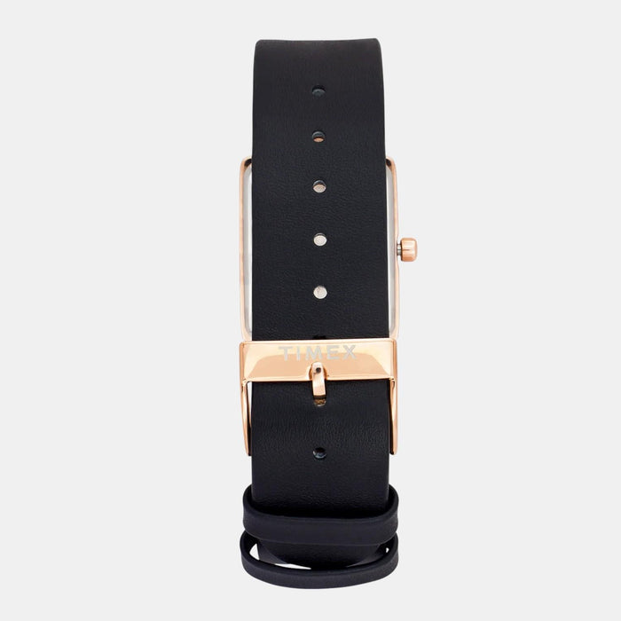 Trendline Women Quartz Black Dial Analog Leather Watch TWEL20701