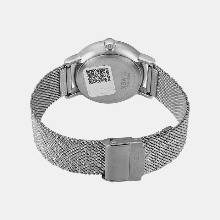 Trendline Women Quartz Blue Dial Multi-Function Mesh Watch TWEL20301