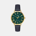 Trendline Women Quartz Green Dial Analog Leather Watch TWEL19104