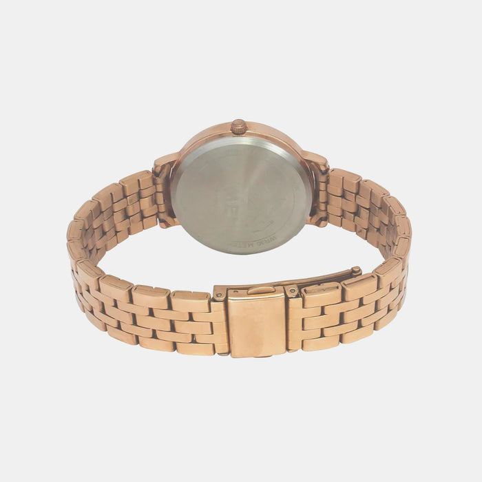 Trendline Women Quartz Green Dial Analog Stainless Steel Watch TWEL19103