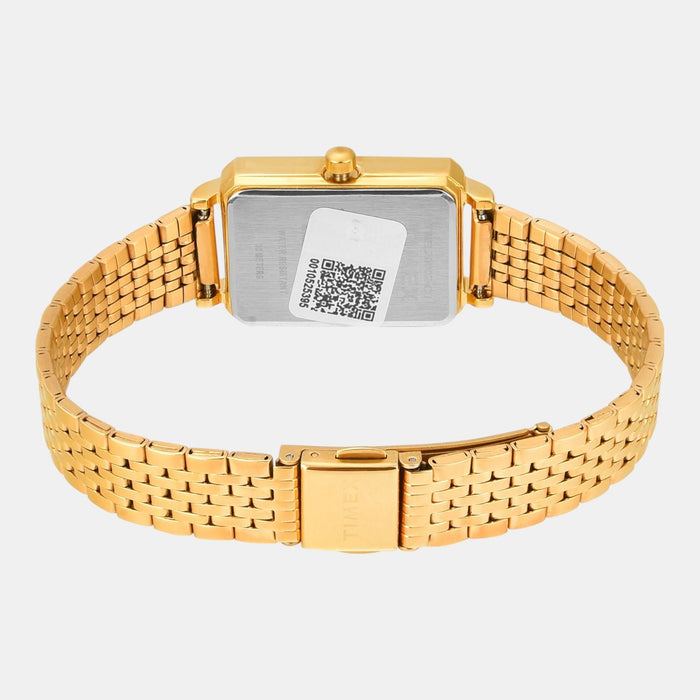 Trendline Women Quartz Green Dial Analog Stainless Steel Watch TWEL20802