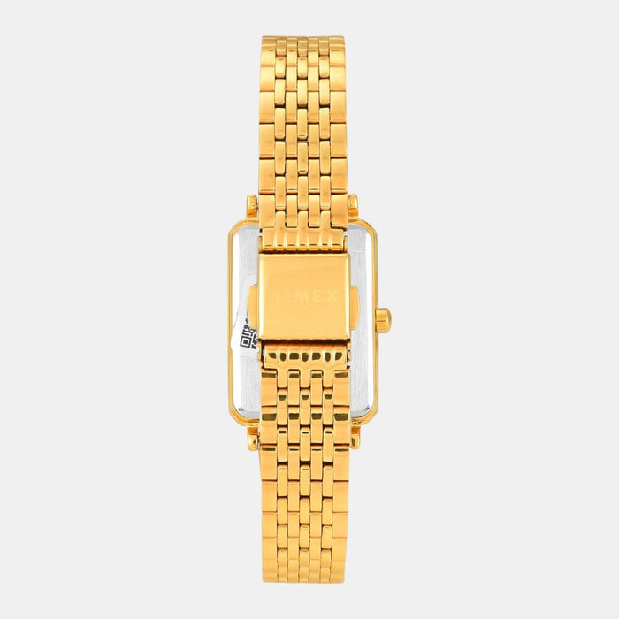 Trendline Women Quartz Green Dial Analog Stainless Steel Watch TWEL20802