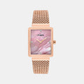 Trendline Women Quartz Mother Of Pearl Dial Analog Stainless Steel Watch TWEL20704