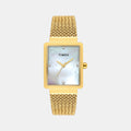 Trendline Women Quartz Mother Of Pearl Dial Analog Stainless Steel Watch TWEL20703