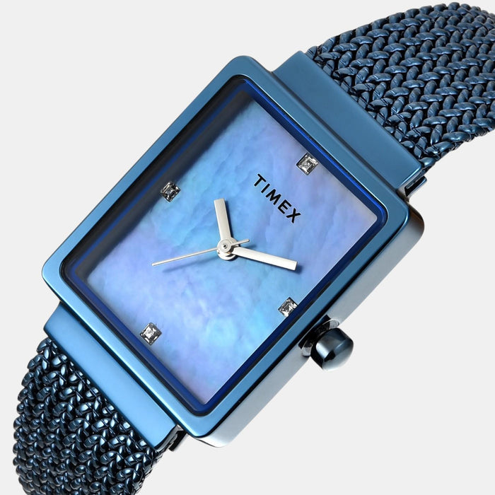 Trendline Women Quartz Mother Of Pearl Dial Analog Stainless Steel Watch TWEL20705