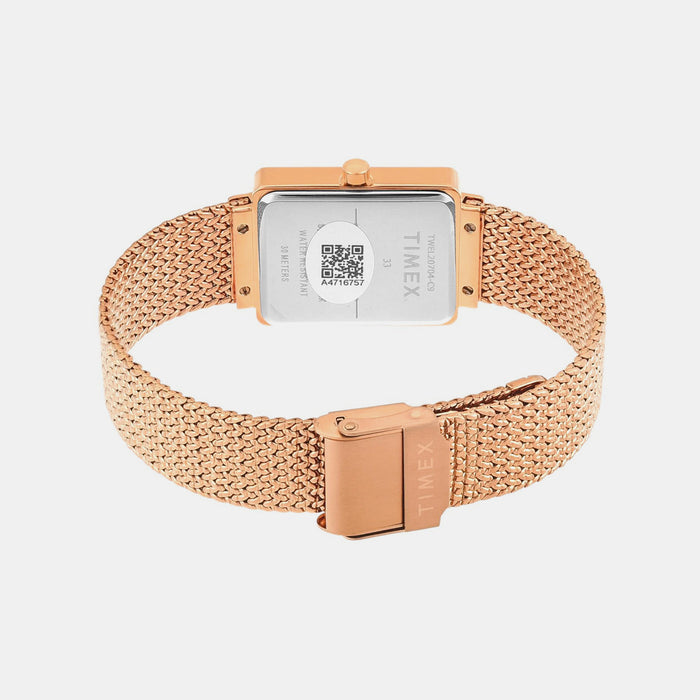 Trendline Women Quartz Mother Of Pearl Dial Analog Stainless Steel Watch TWEL20704