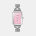 Trendline Women Quartz Pink Dial Analog Stainless Steel Watch TWEL20801