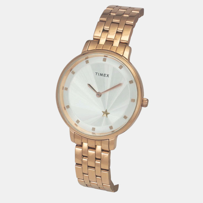 Trendline Women Quartz Silver Dial Analog Stainless Steel Watch TWEL19102