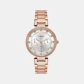 Trendline Women Quartz Silver Dial Multi-Function Stainless Steel Watch TWEL18702