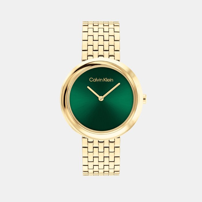 Calvin Klein Round Green Analog watch
