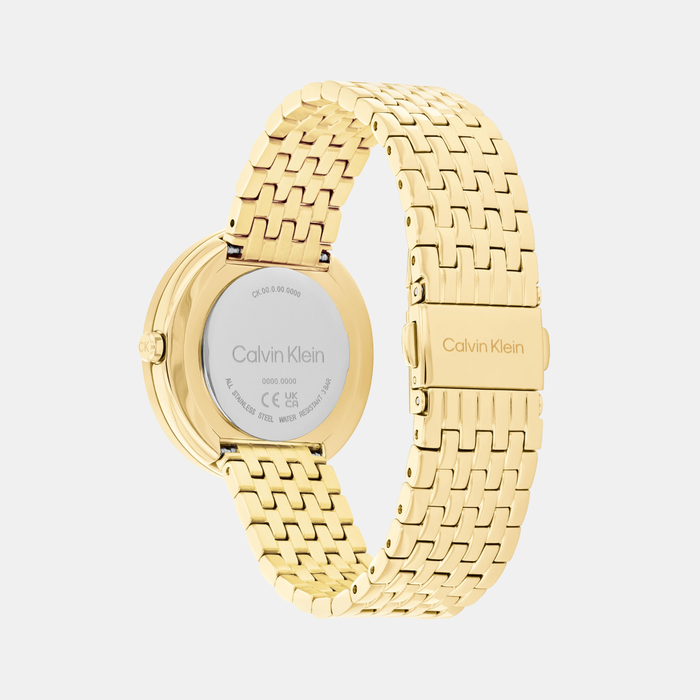 Calvin Klein Women Round Green watch