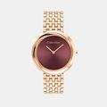 Calvin Klein Round Mauve Analog watch