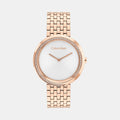 Calvin Klein Round Silver White Analog watch