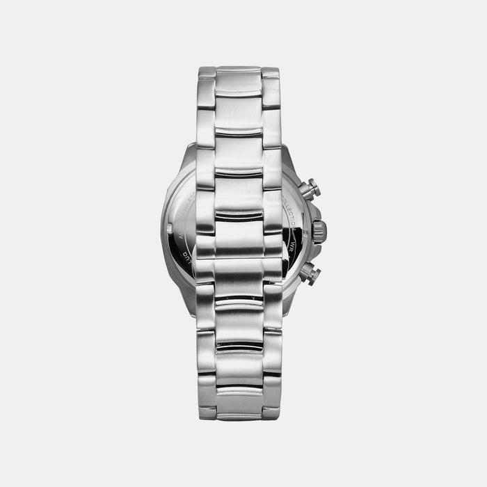 Vector Men Quartz Black Dial Multi-Function Stainless Steel Watch TWEG25000