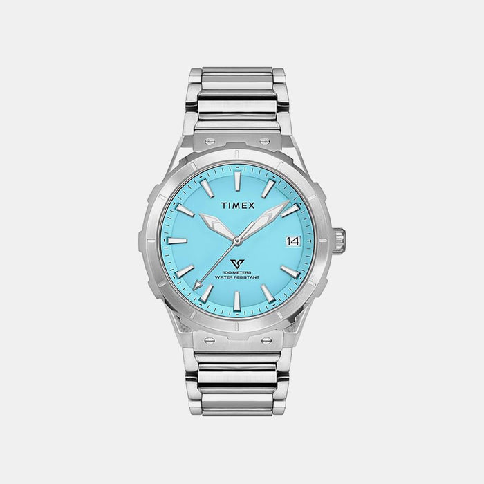 Vector Men Quartz Blue Dial Analog Stainless Steel Watch TWEG24804