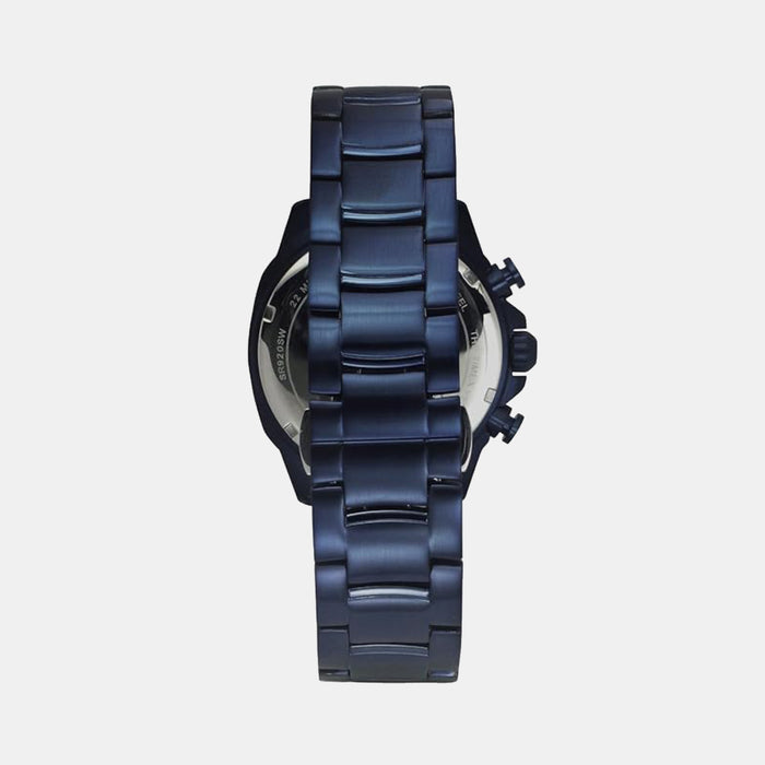 Vector Men Quartz Blue Dial Multi-Function Stainless Steel Watch TWEG25003