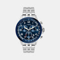 Vector Men Quartz Blue Dial Multi-Function Stainless Steel Watch TWEG25101