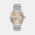 Vector Men Quartz Champagne Dial Analog Stainless Steel Watch TWEG24803