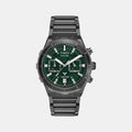Vector Men Quartz Green Dial Multi-Function Stainless Steel Watch TWEG24802