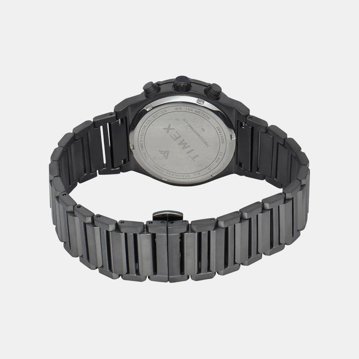 Vector Men Quartz Green Dial Multi-Function Stainless Steel Watch TWEG24802