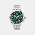 Vector Men Quartz Green Dial Multi-Function Stainless Steel Watch TWEG25100