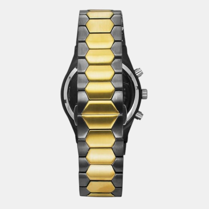 Vector Men Quartz Grey Dial Multi-Function Stainless Steel Watch TWEG24901