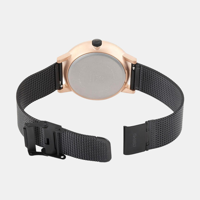 Obaku Men Round Black watch
