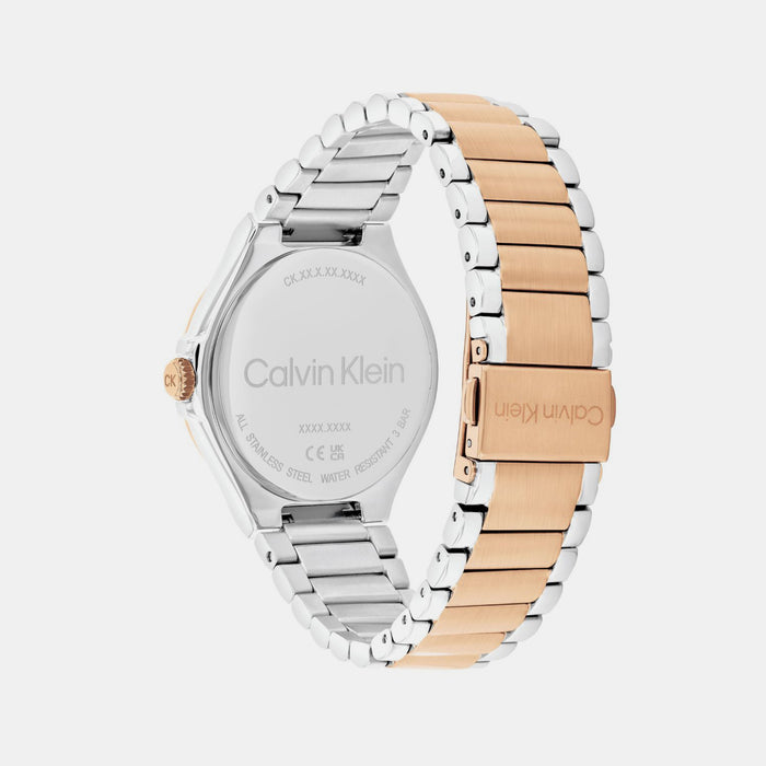Calvin Klein Women Round White watch