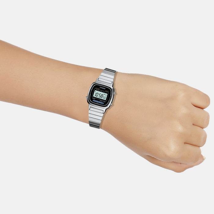 Casio Women Square Black watch