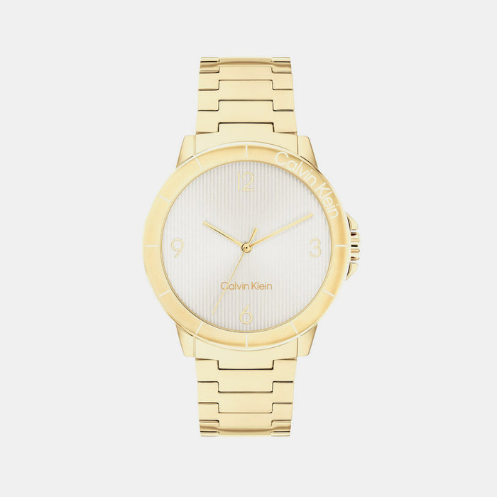 Calvin Klein Round Silver Analog watch